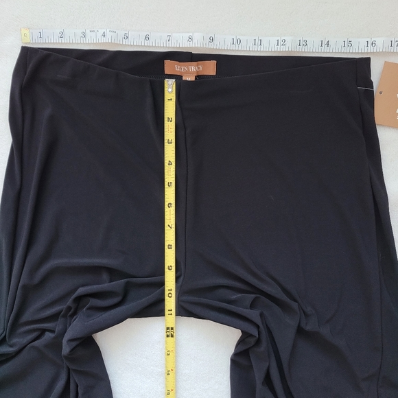 Misses 10-12 Pull-On Straight Leg Poly Spandex Pants | Ellen Tracy | NEW Ladies… - Picture 3 of 12